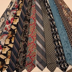 Stylish Men's Tie Set - Assorted Patterns One Dozen
